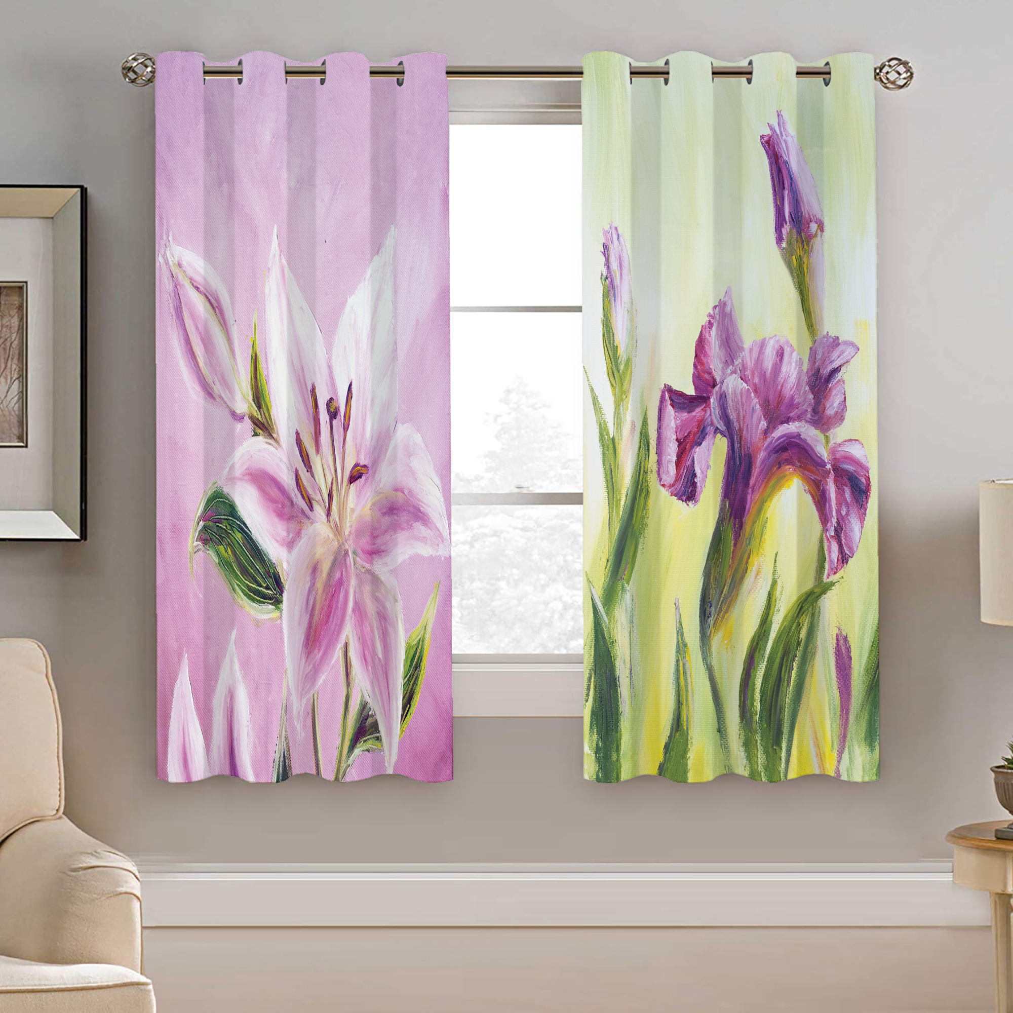 پرده نیروانا مدل plk2047 سایز 190 × 140 سانتی متر