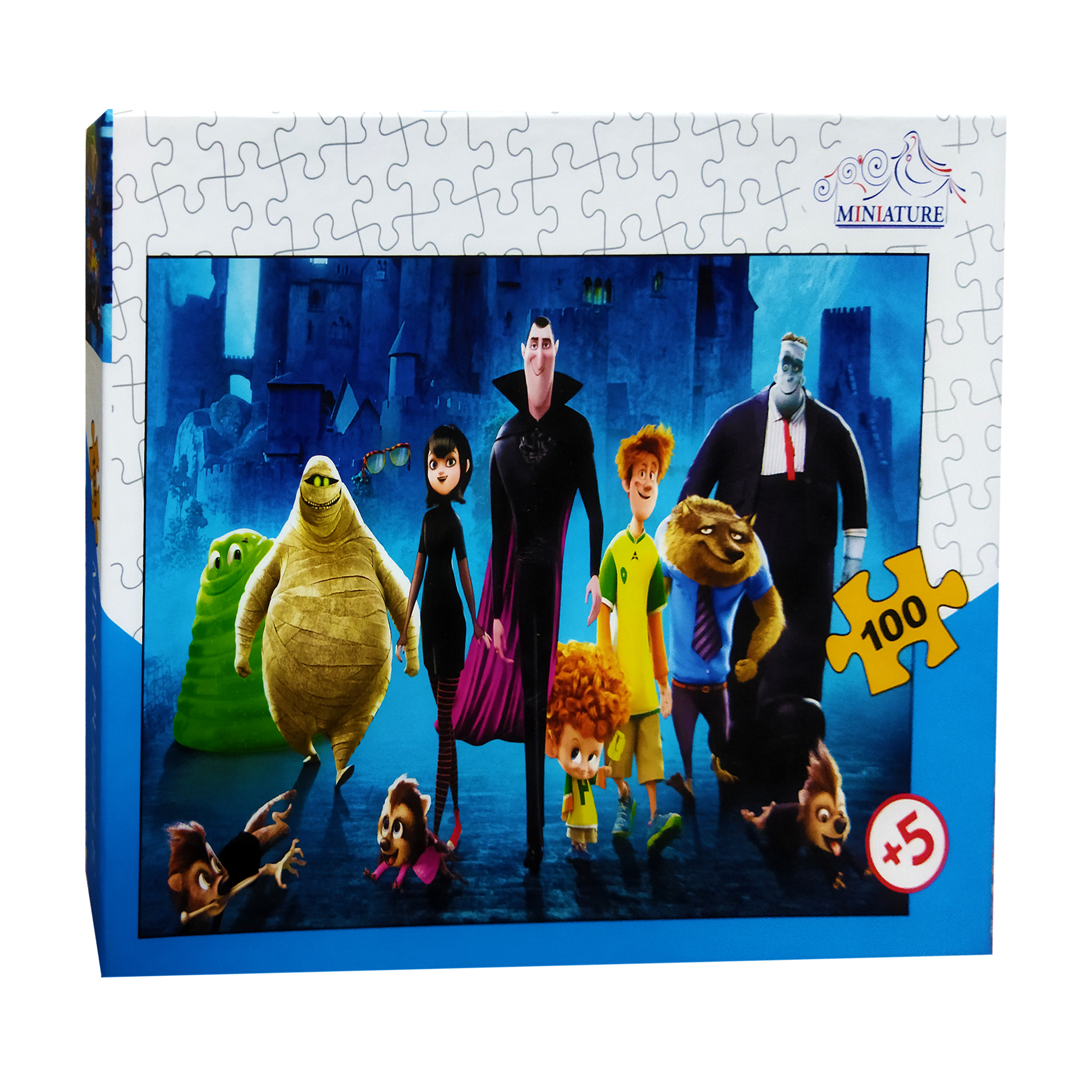 پازل 100 تکه مدل هتل ترانسیلوانیا کد 03510