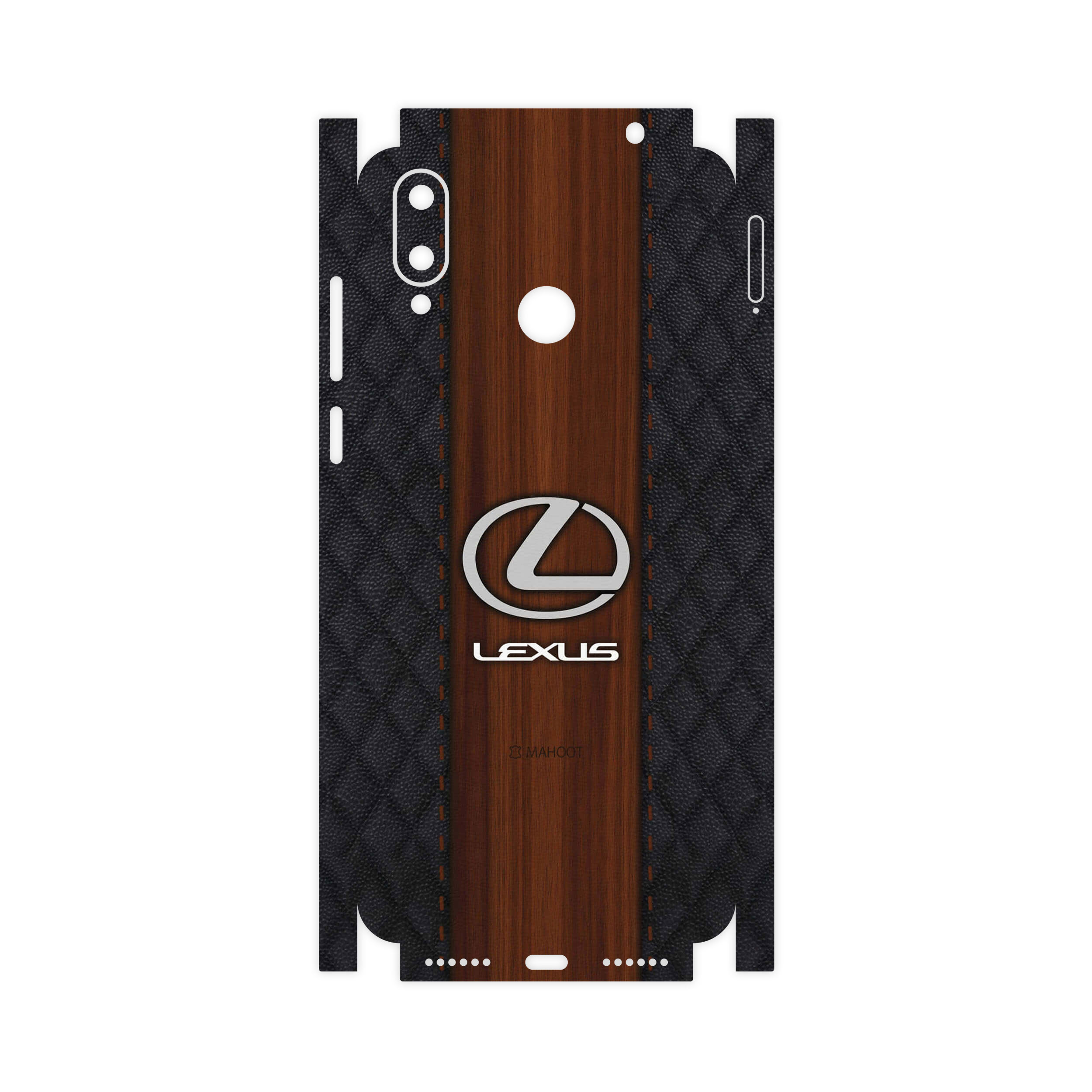 برچسب پوششی ماهوت مدل Lexus-Logo-FullSkin مناسب برای گوشی موبایل جی پلاس Q10