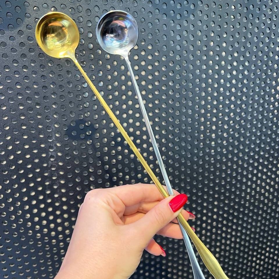 ملاقه پارچ دسته بلند استیل برند یونیک لایف