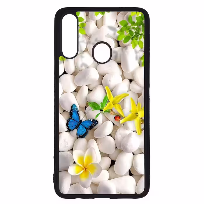 کاور طرح پروانه کد G-168 مناسب برای گوشی موبایل سامسونگ Galaxy A20s | دیجی قاب دونی