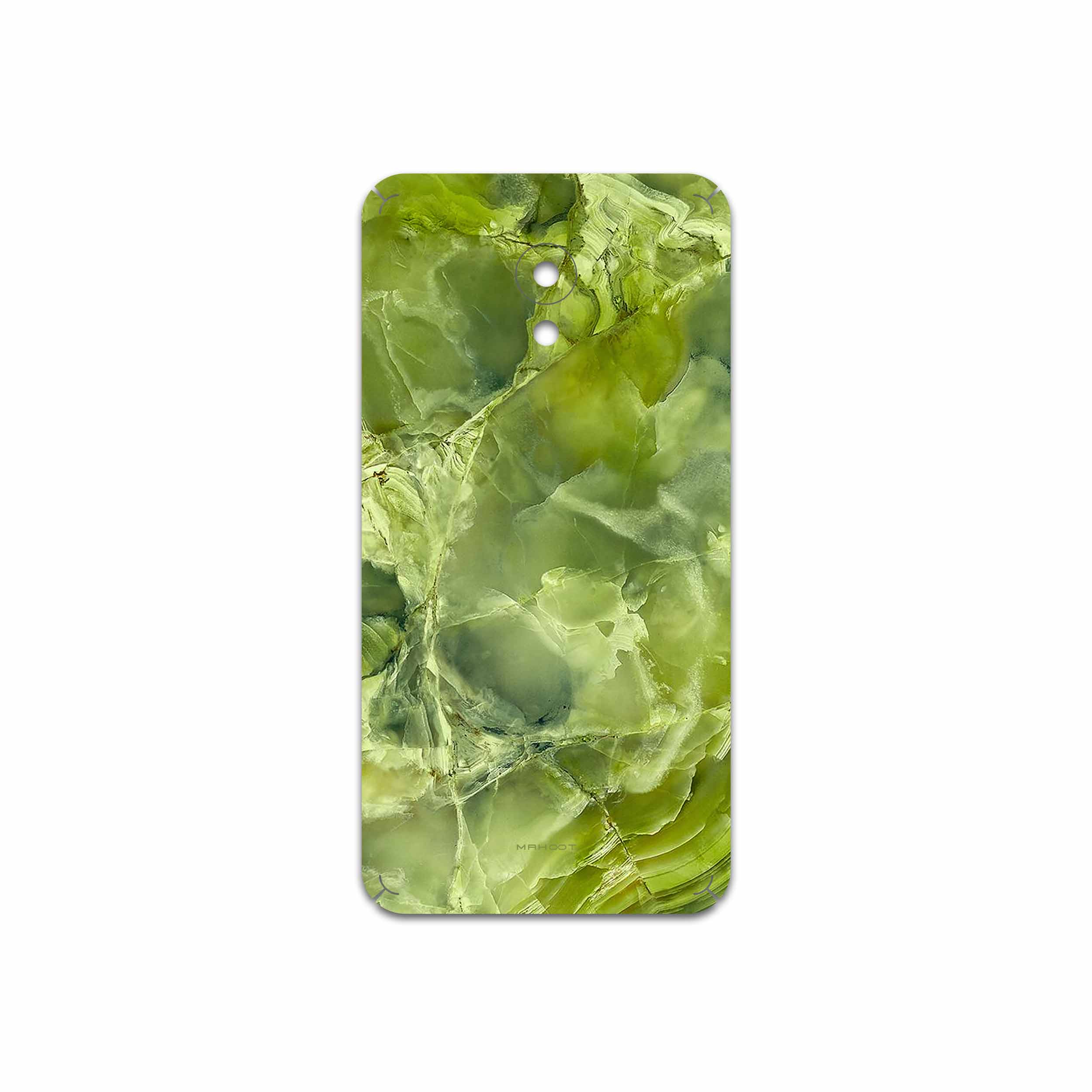 برچسب پوششی ماهوت مدل Green Crystal Marble مناسب برای گوشی موبایل میزو M5