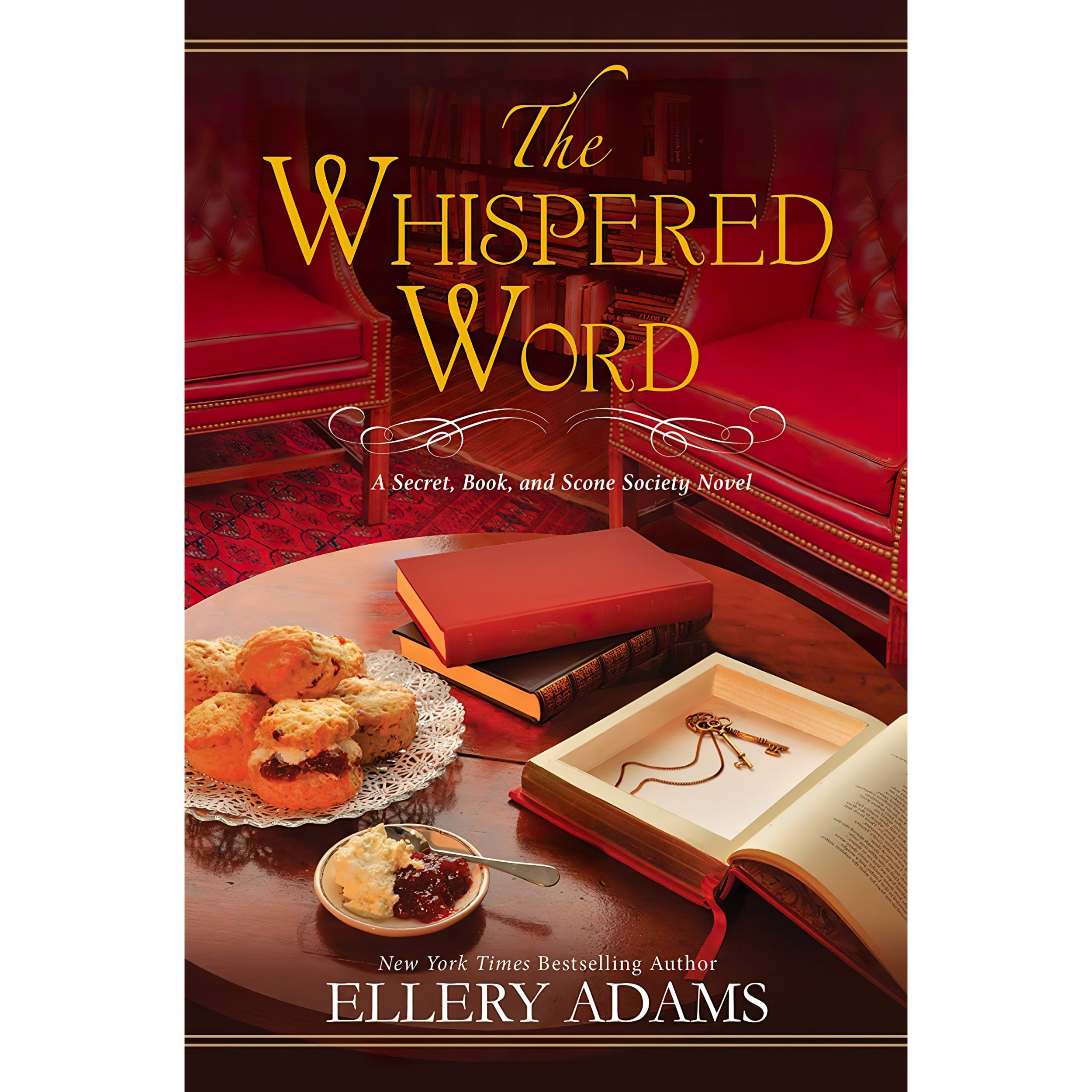 کتاب The Whispered Word اثر Ellery Adams انتشارات Kensington Cozies