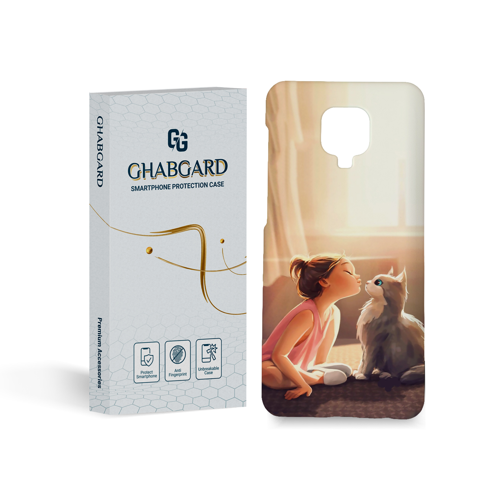   کاور قاب گارد مدل دخترانه مناسب برای گوشی موبایل شیائومی redmi note 9 pro / 9s