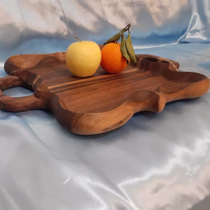 سینی دفرمه چوبی 
