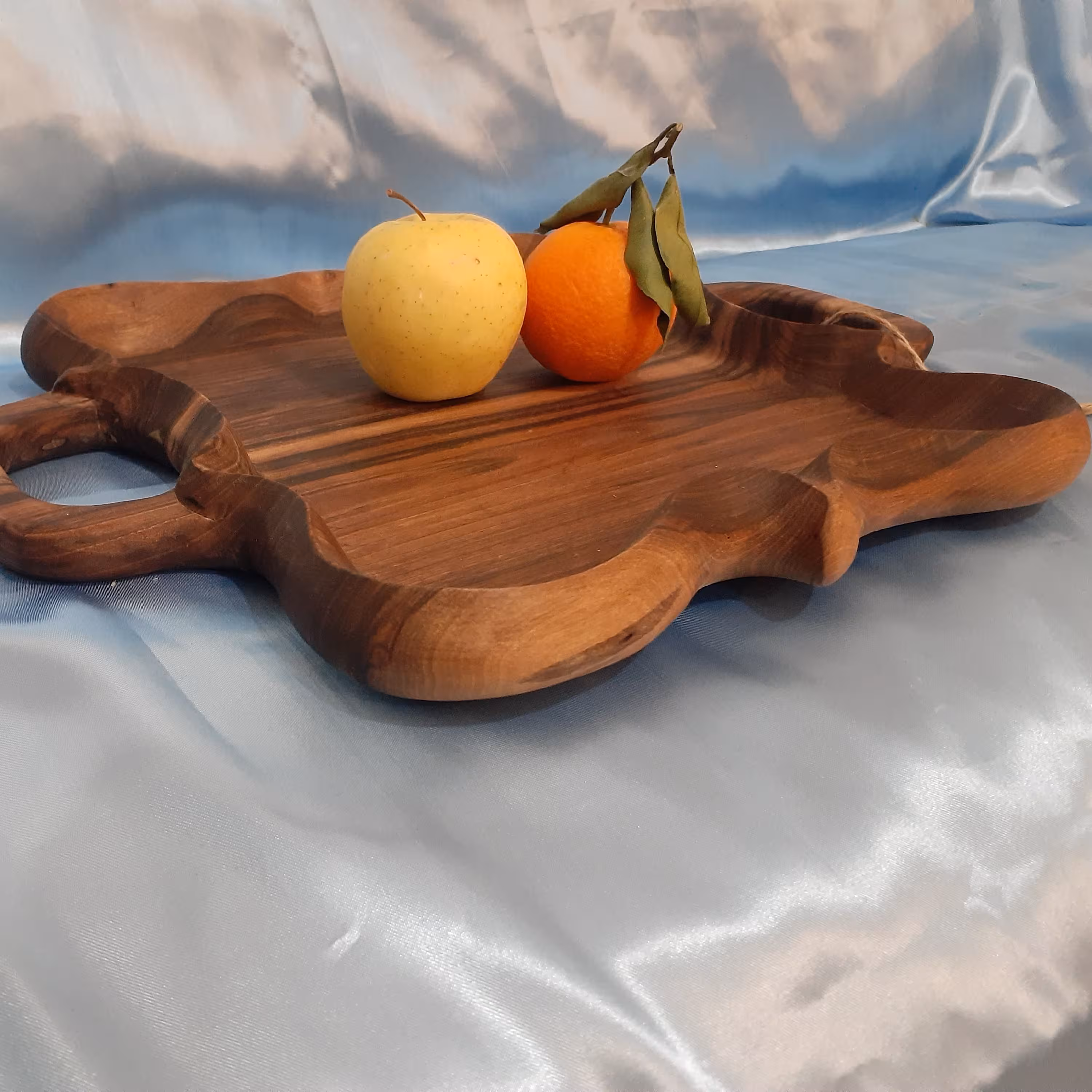 سینی دفرمه چوبی 