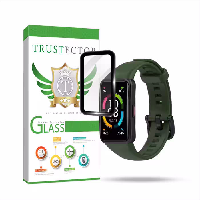 محافظ صفحه نمایش تراستکتور مدل PMMAWT مناسب برای ساعت هوشمند هوآوی Band 6 | کالا برتری