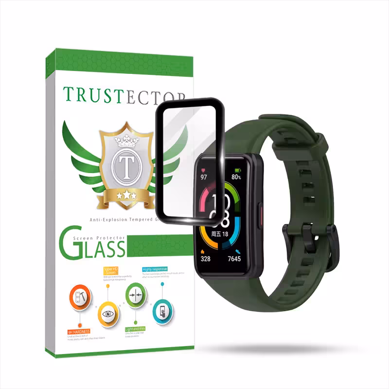 محافظ صفحه نمایش تراستکتور مدل PMMAWT مناسب برای ساعت هوشمند هوآوی Band 6 | کالا برتری