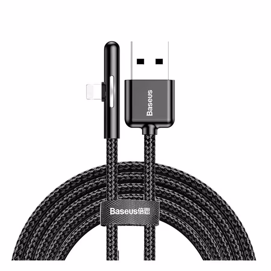 قیمت و خرید کابل تبدیل 2 متری USB به لایتنینگ بیسوس مدل Iridescent Lamp CAL7C-B01 | یاس ارتباط