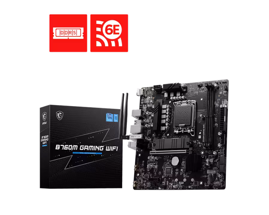 مادربرد ام اس آی مدل B760M GAMING WIFI سوکت 1700