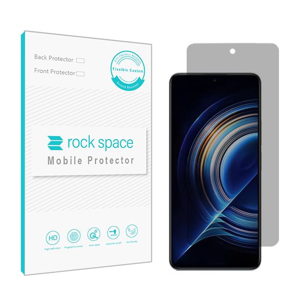 گلس شیائومی Redme K50 Pro مدل نانو هیدروژل پرایوسی برند راک اسپیس کد S