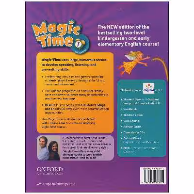 کتاب Magic Time 1 2nd Editon اثر Kathleen Kampa and Charles Vilina انتشارات آکسفورد 