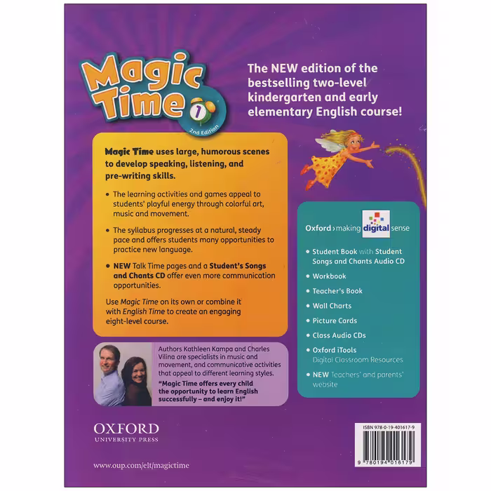 کتاب Magic Time 1 2nd Editon اثر Kathleen Kampa and Charles Vilina انتشارات آکسفورد 