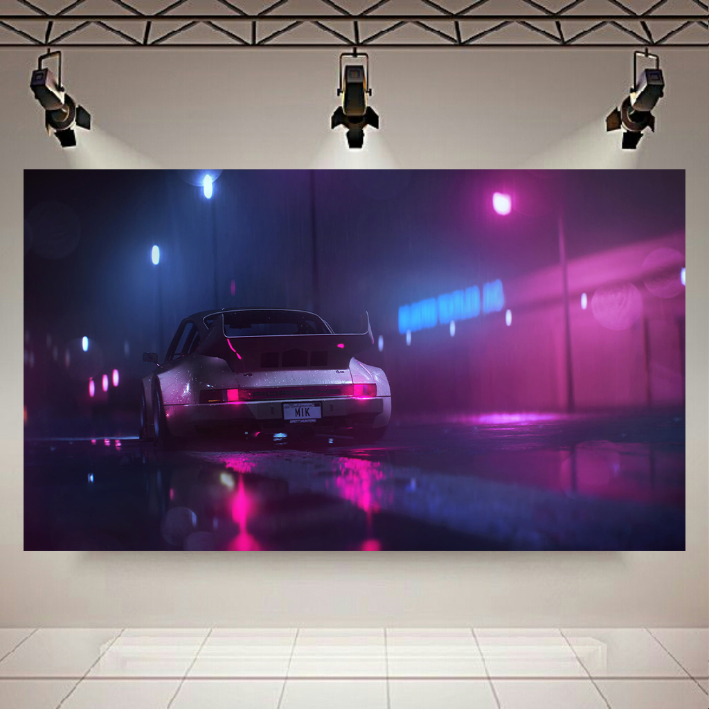 تابلو بوم طرح Game مدل Need for speed و پورشه 911 کد AR6940