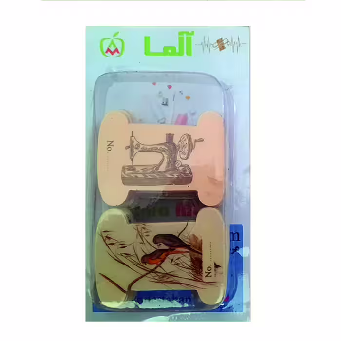 بوبین گلدوزی آلما کد 100 مجموعه 63 عددی