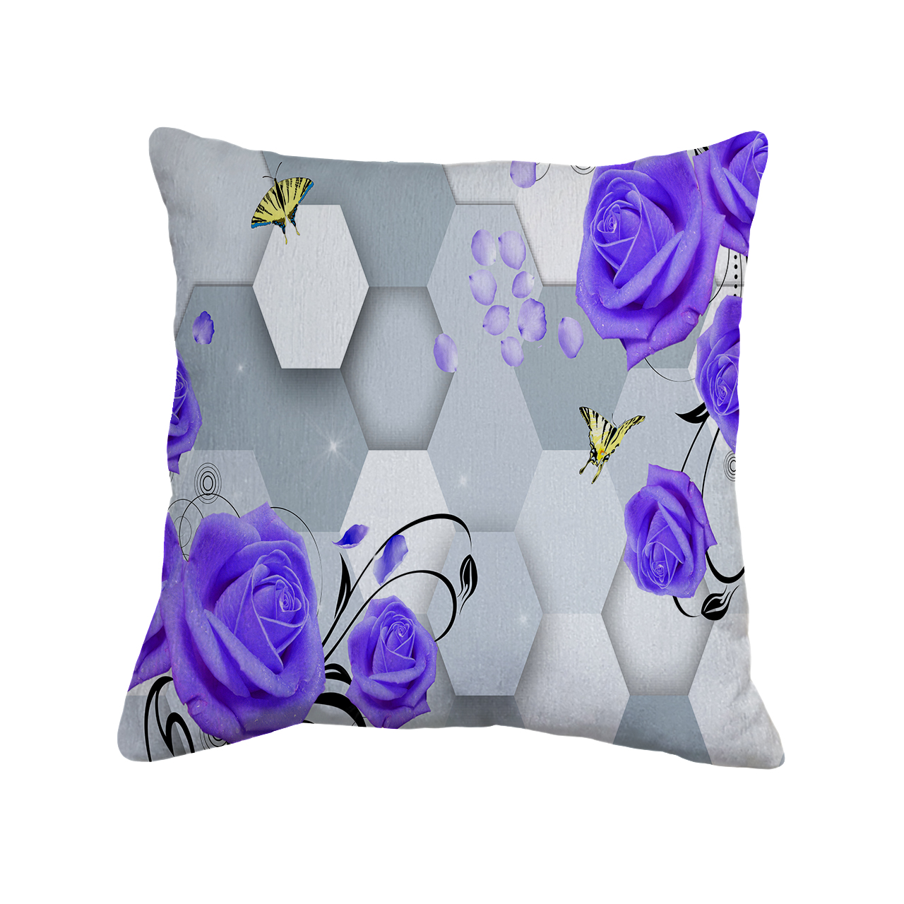 کاور کوسن طرح گل کد 5972 