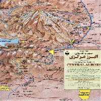 نقشه راهنمای صعود به قله های البرز مرکزی 70*50 (کد 321)،(گلاسه)