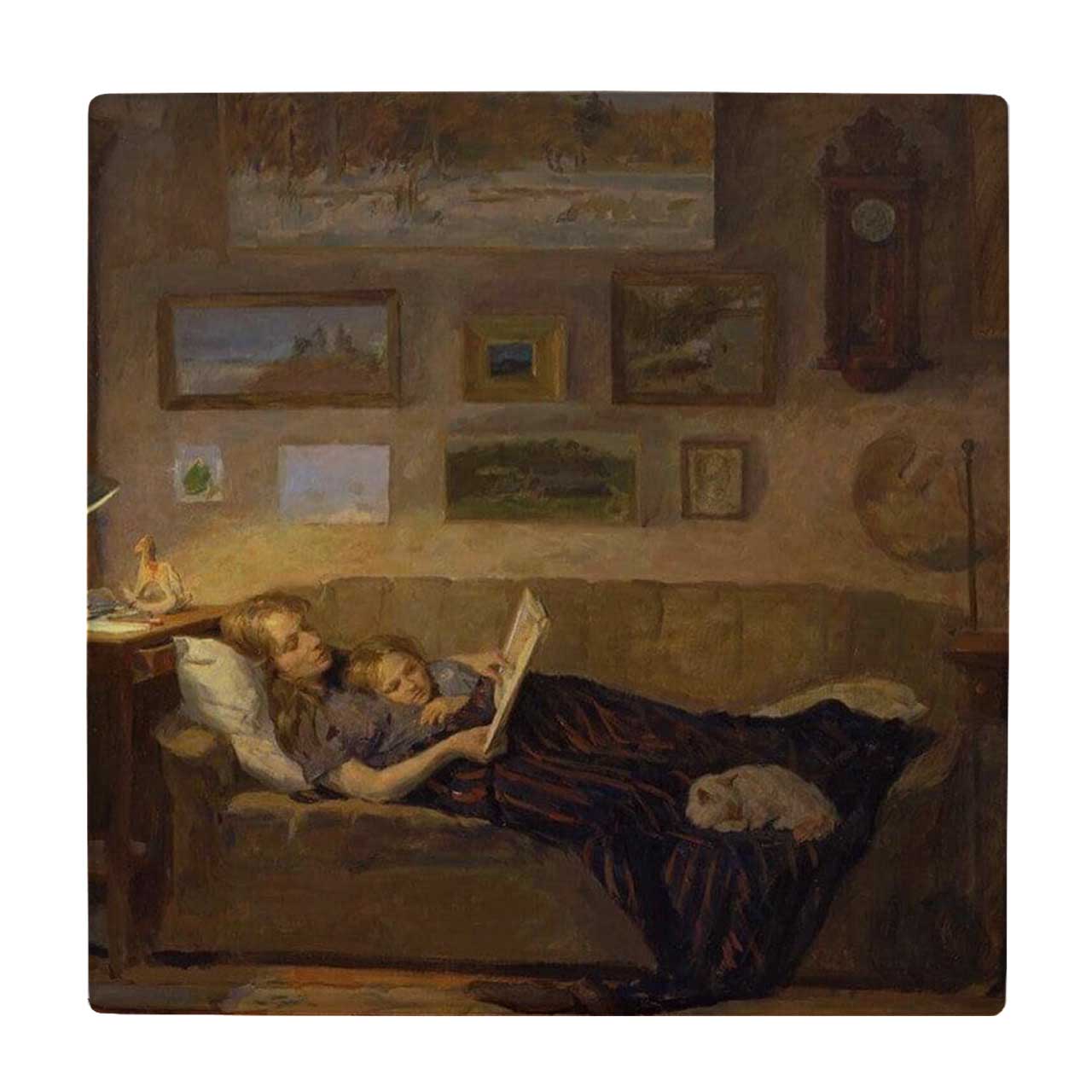  زیر لیوانی طرح مادر و دختر کد    3454781_1284