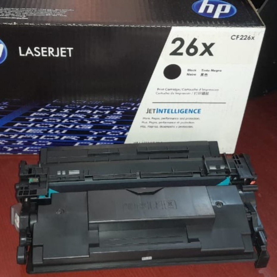 کارتریج پرینتر لیزری  hp 26x  مخصوص  پرینتر های لیزری hp 402-hp426 دارای مخزن تونر بزرگتر وقابلیت چاپ تا7000 برگه 