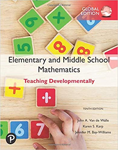 خرید و دانلود نسخه کامل کتاب Elementary and Middle School Mathematics: Teaching Developmentally, Global Edition (10th edition)