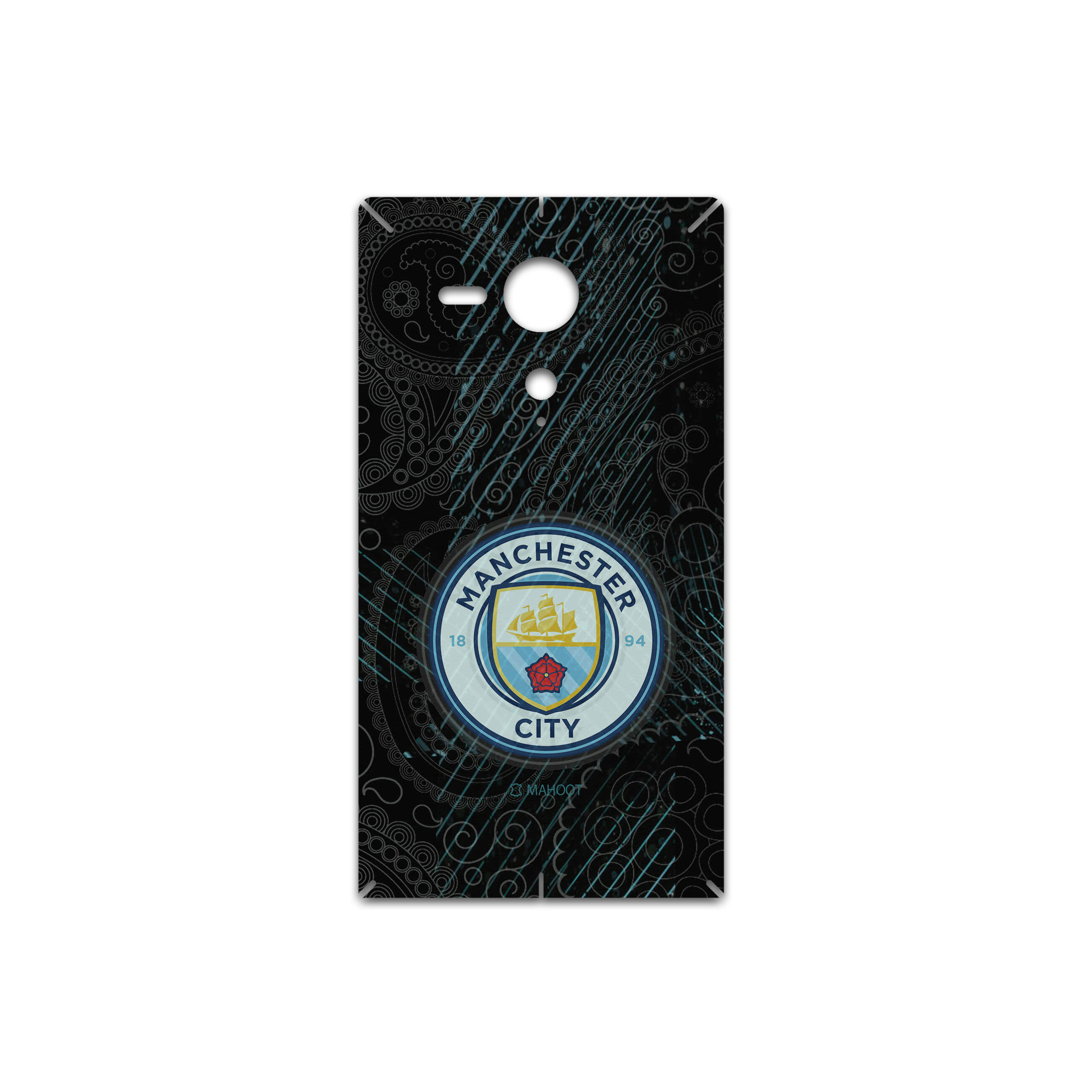 برچسب پوششی ماهوت مدل Manchester-City مناسب برای گوشی موبایل سونی Xperia SP