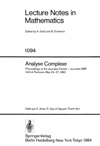 خرید و دانلود نسخه کامل کتاب Analyse Complexe