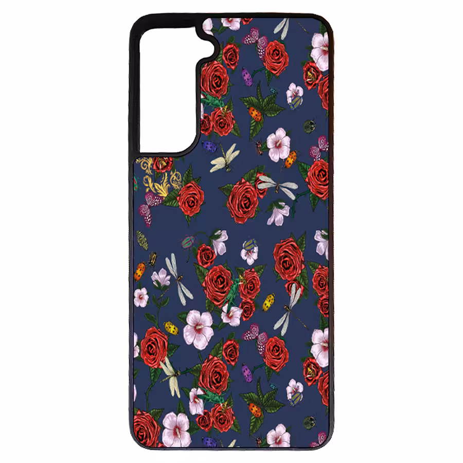 کاور طرح گل کد 1146 مناسب برای گوشی موبایل سامسونگ galaxy s21