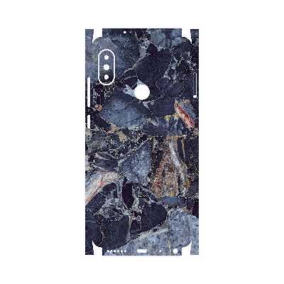 برچسب پوششی ماهوت مدل Broken black marble-FullSkin مناسب برای گوشی موبایل شیائومی Redmi Note 5 Pro