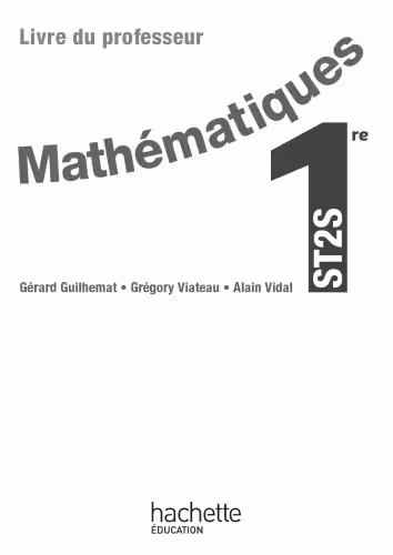 خرید و دانلود نسخه کامل کتاب Mathématiques 1re ST2S - Livre professeur