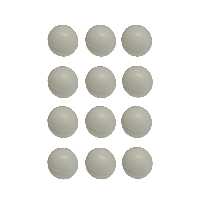 ابزار عروسک سازی لینو کالینو مدل توپ بسته 12 عددی