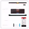 برچسب پوششی ماهوت مدل Dodge مناسب برای تبلت سونی Xperia Tablet Z LTE 2013