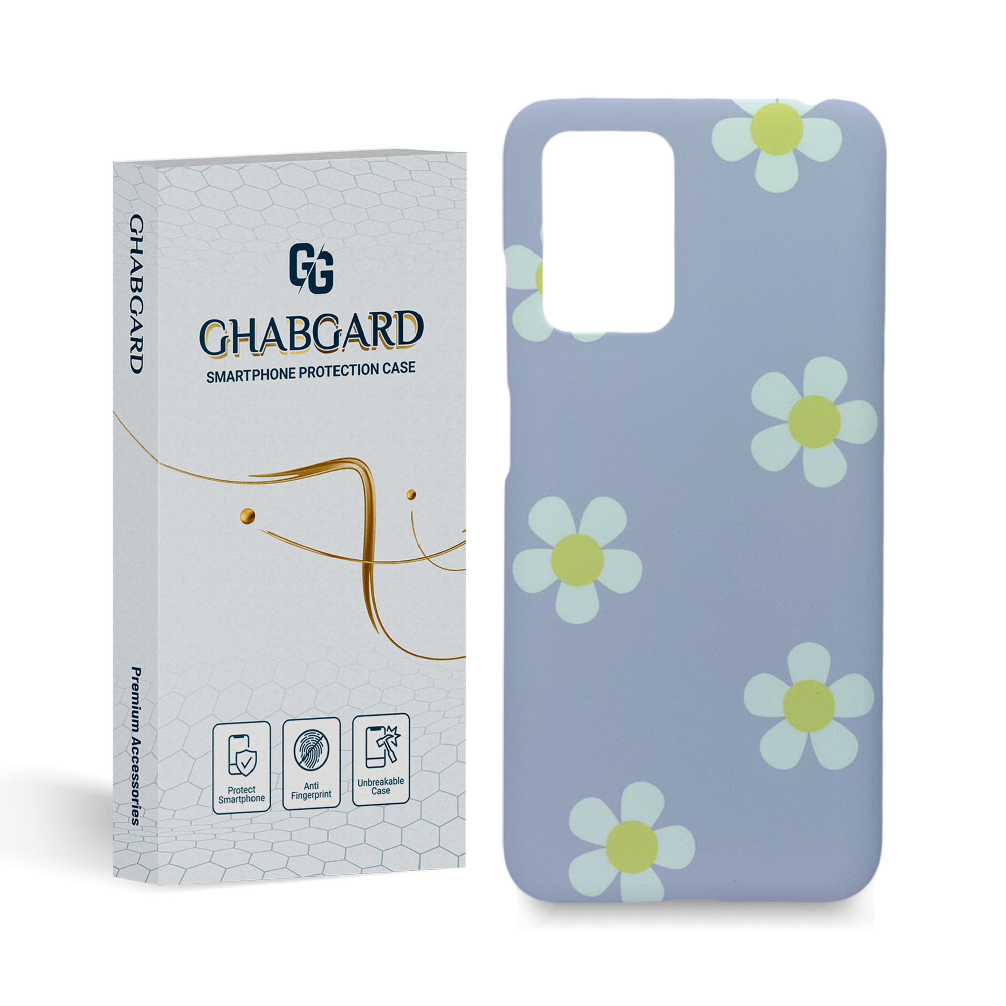 کاور قاب گارد مدل گل مناسب برای گوشی موبایل  شیائومی  redmi 10 prime 