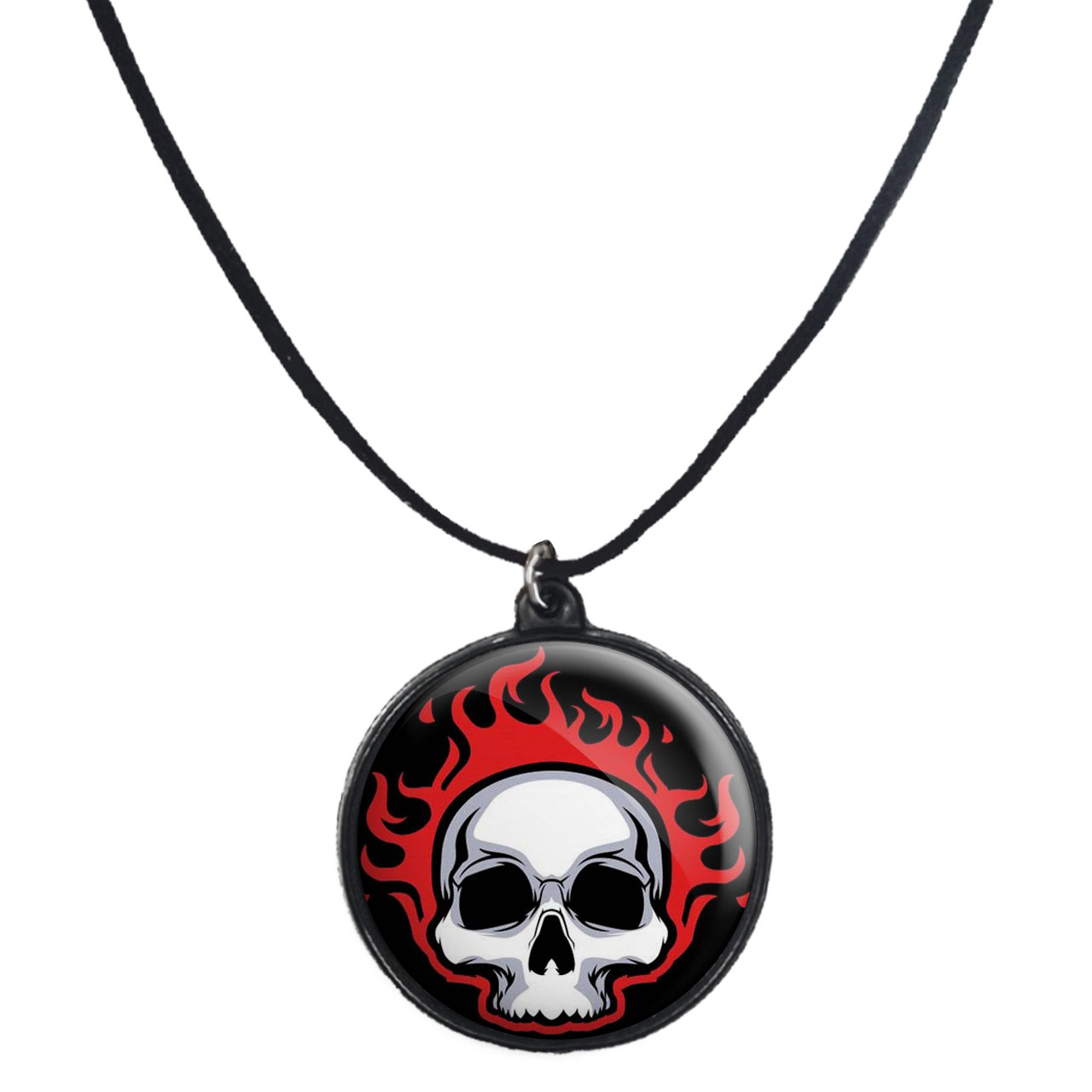 گردنبند پرمانه طرح اسکلت و خفن کد pmb.10658