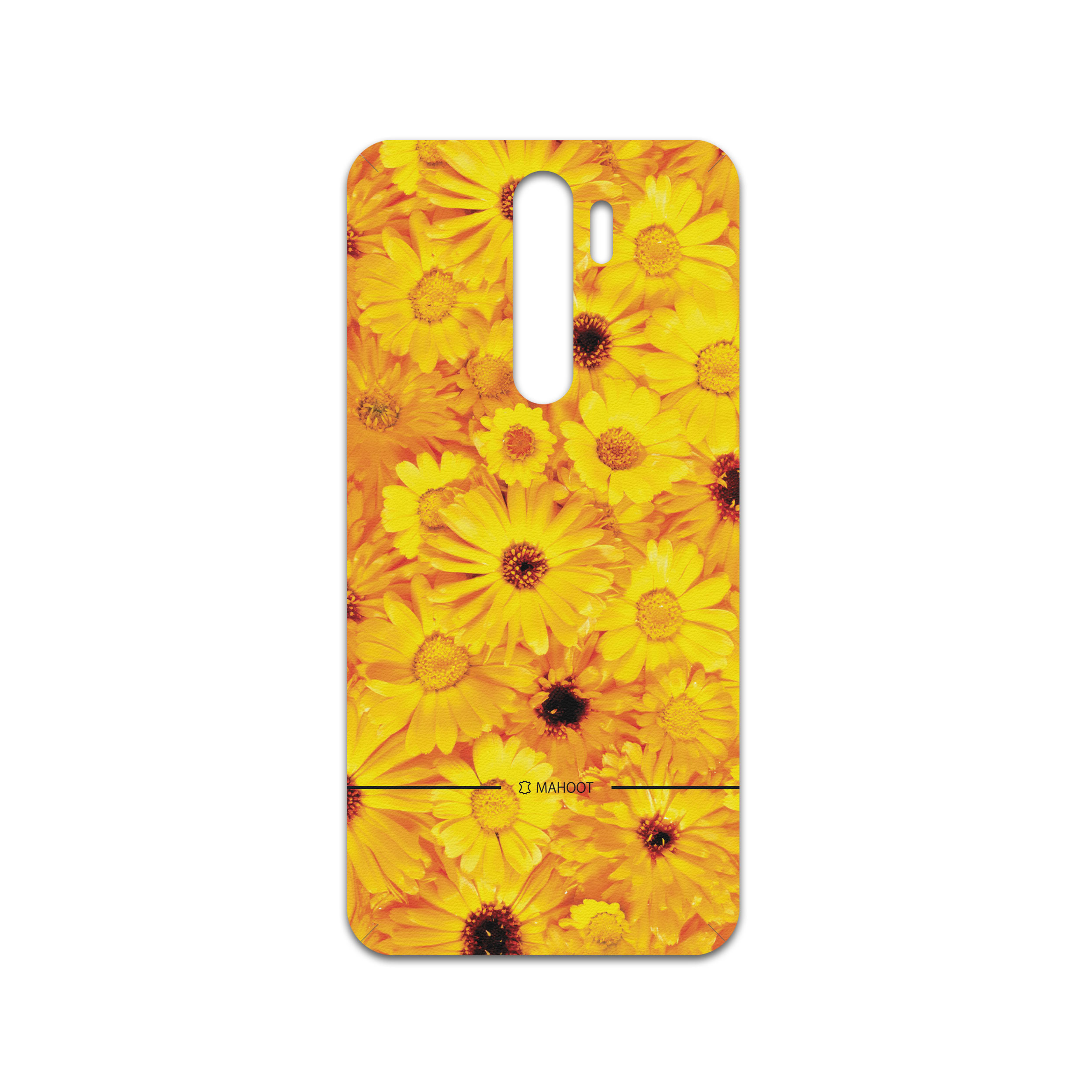 برچسب پوششی ماهوت مدل Yellow-Flower مناسب برای گوشی موبایل شیائومی Redmi Note 8 Pro