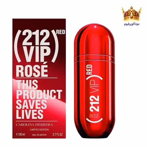 عطر کارولینا هررا 212 وی آی پی رز رد | قیمت Carolina Herrera 212 VIP Rosé Red | موناکوپرفیوم