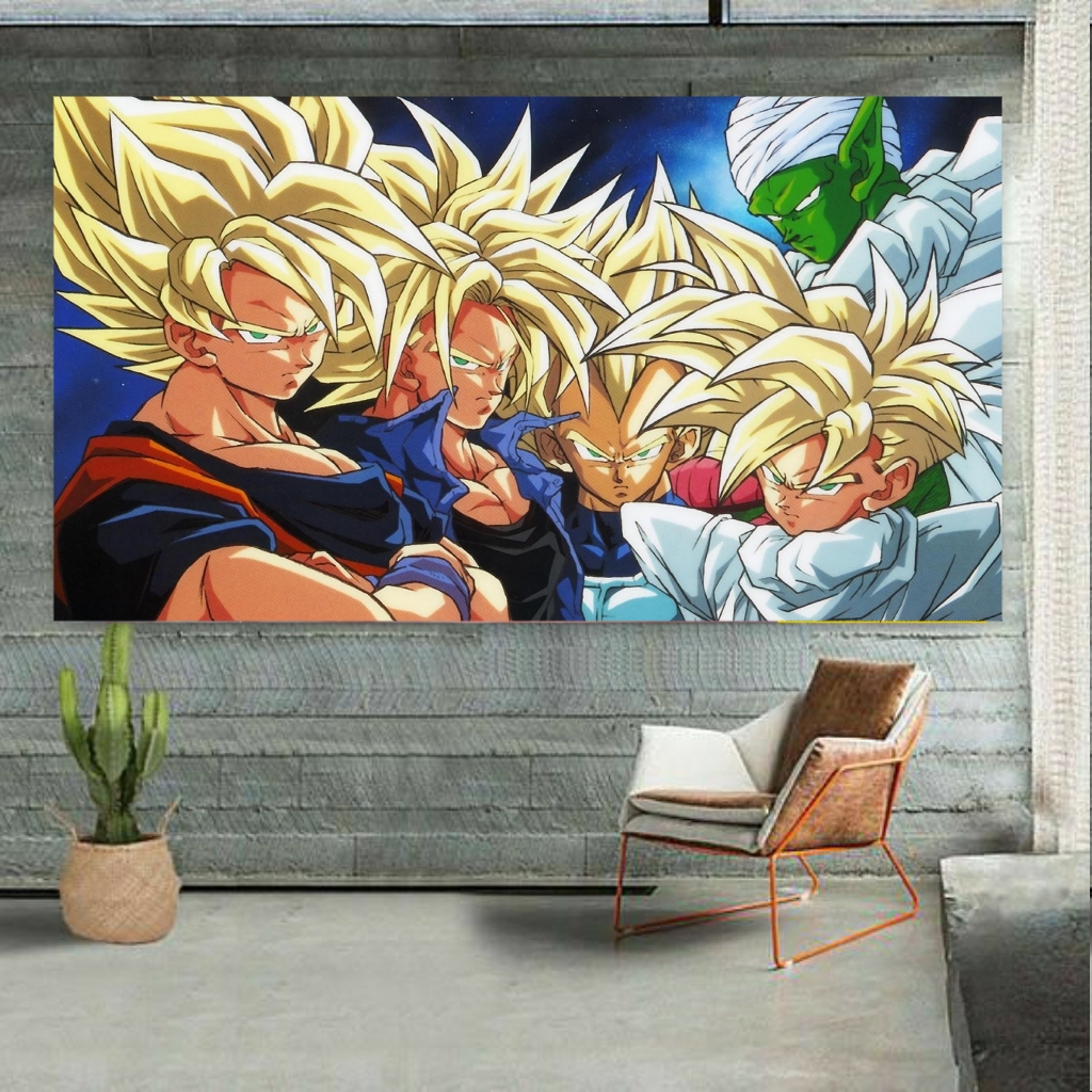 تابلو شاسی طرح انیمه دراگون بال مدل SDT1866