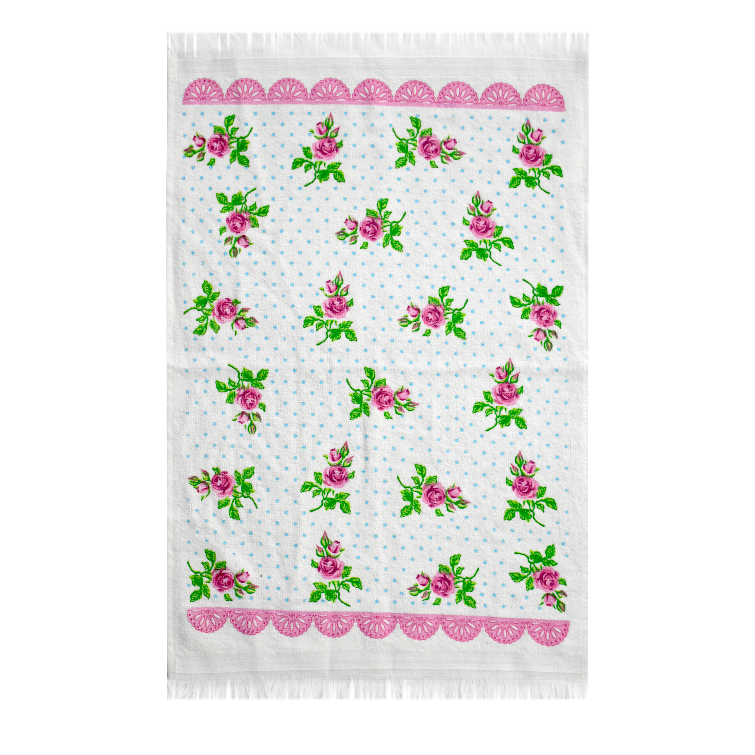 حوله آشپزخانه دیلا مدل Flower سایز 40x60 سانتی متر