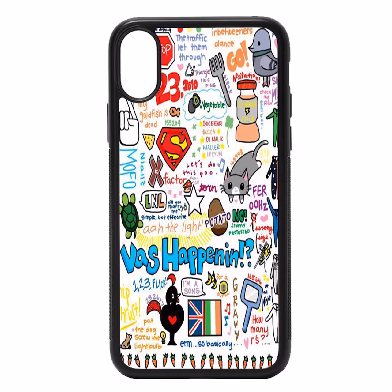 کاور طرح شلوغ کد 7156 مناسب برای گوشی موبایل اپل iphone x/xs