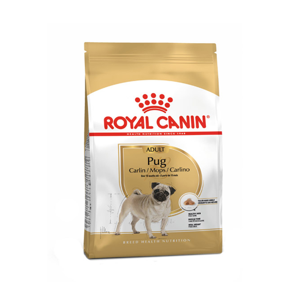 غذای خشک سگ مدل pug adult وزن 15 کیلو گرم