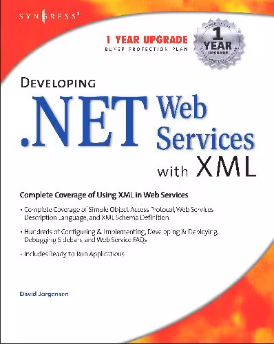 خرید و دانلود نسخه کامل کتاب Developing .Net Web Services with XML
