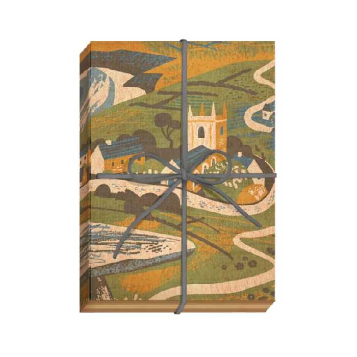 دفتر یادداشت 100 برگ مریخ مدل village کد 3046 | چاوه