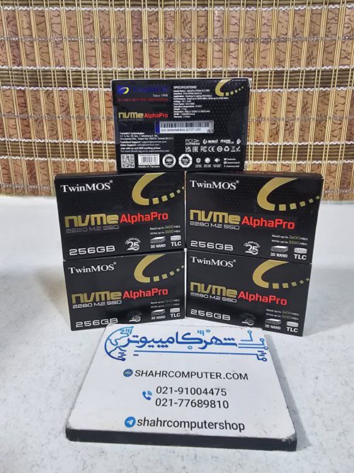 SSD NVME TWINMOS 256GB (آکبند)