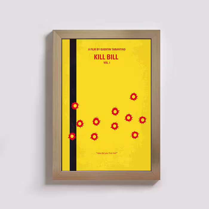 تابلو مدل فیلم kill bill BE049