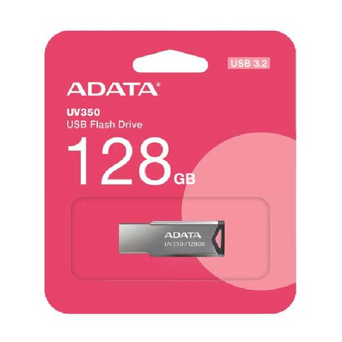 فلش مموری ADATA UV350 با ظرفیت 128GB - دوسو آی تی