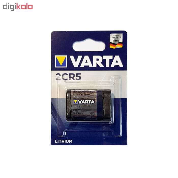 باتری لیتیومی وارتا مدل 2CR5