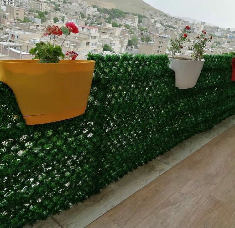 فنس چمنی سبز تک رنگ ارتفاع2 متر(مترمربع )