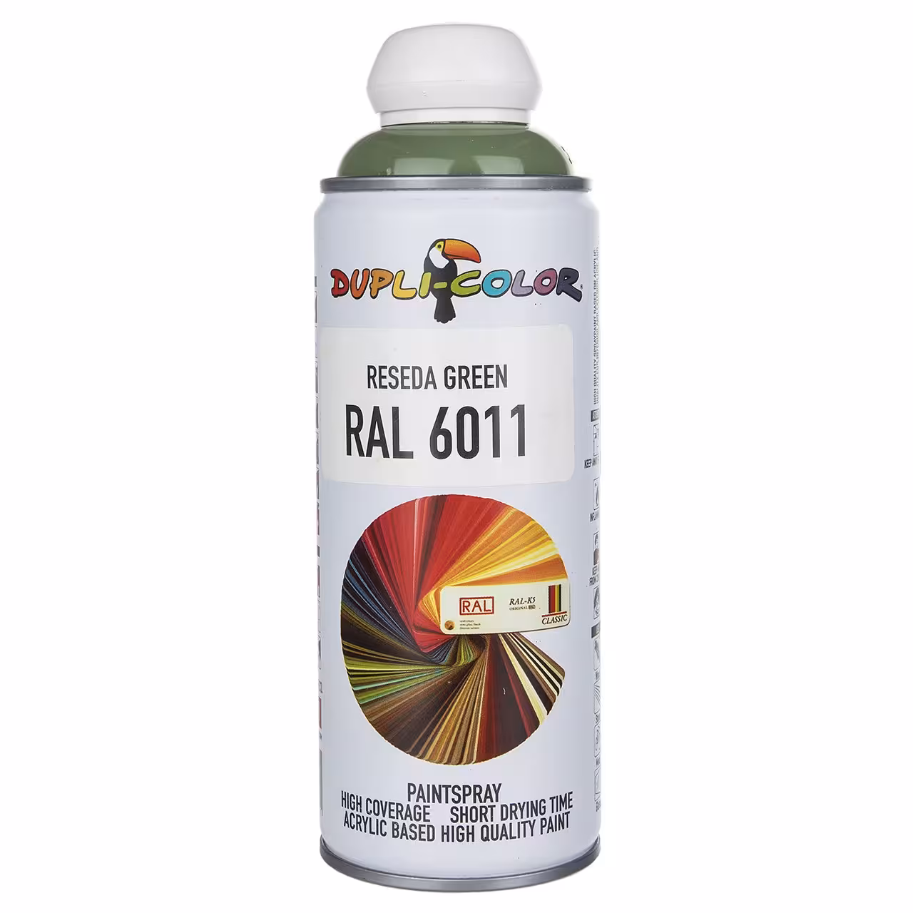 اسپری رنگ سبز دوپلی کالر مدل RAL 6011 حجم 400 میلی لیتر