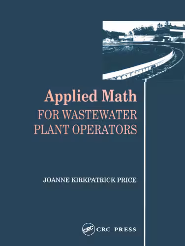 خرید و دانلود نسخه کامل کتاب Applied Math for Wastewater Plant Operators