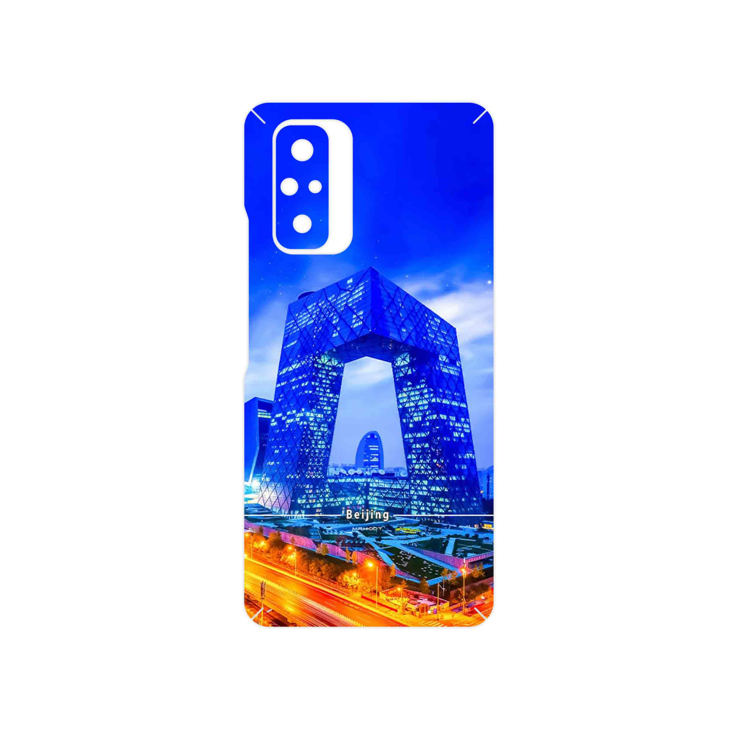 برچسب پوششی ماهوت مدل Beijing city مناسب برای گوشی موبایل شیائومی Redmi Note 10 Pro
