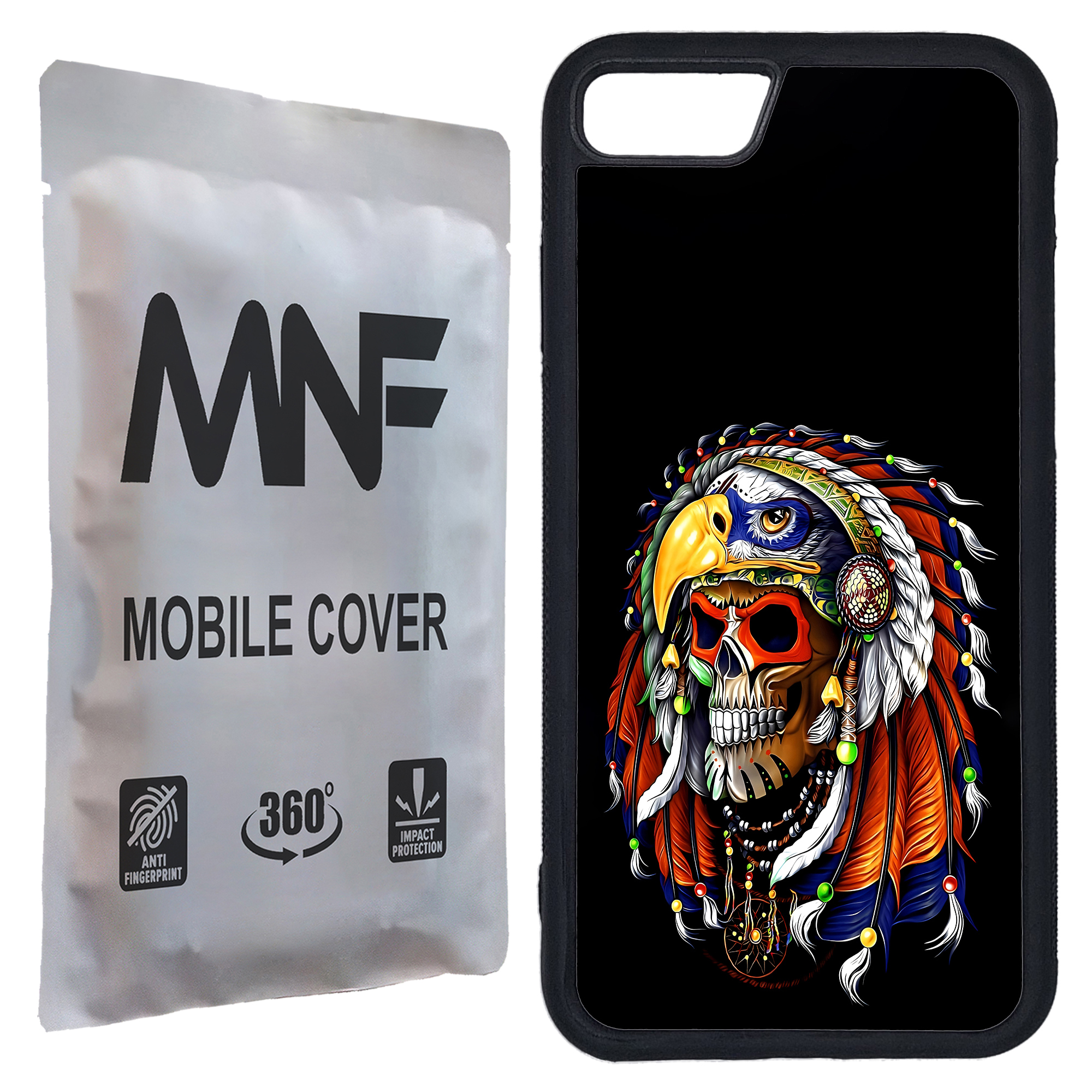 کاور ام ان اف طرح اسکلت کد P-046 مناسب برای گوشی موبایل اپل iPhone SE 2020 / SE 2022